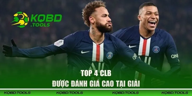 Ligue 1 - Cập Nhật Thông Tin & Lịch Thi Đấu Chuẩn Xác 3 Top 4 CLB được đánh giá cao tại giải